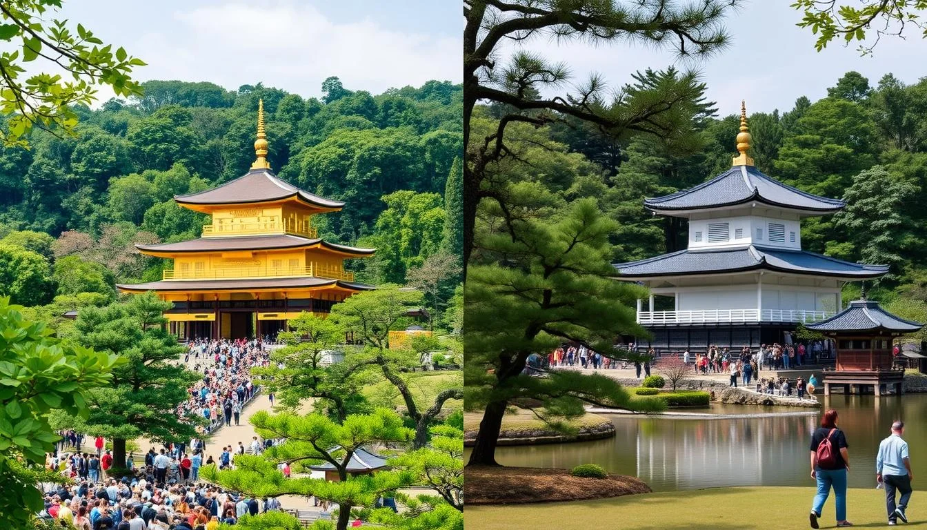 金閣寺と銀閣寺の違い